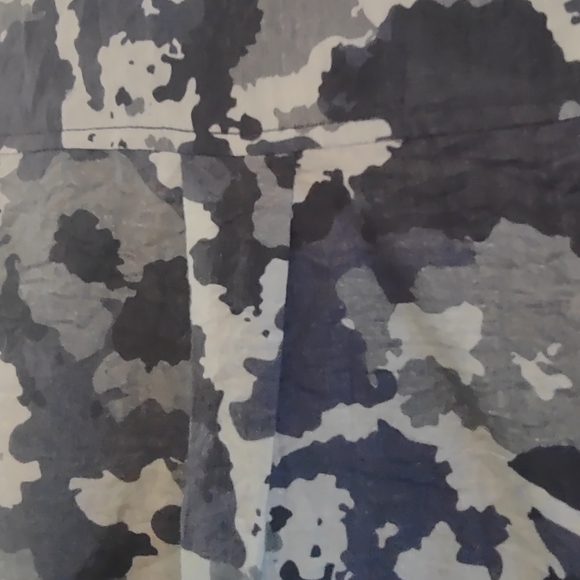 TIE-FRONT BLUE CAMO, BY WEATHERPROOF NWT, No Pricing. Sm/Medium - Picture 7 of 8